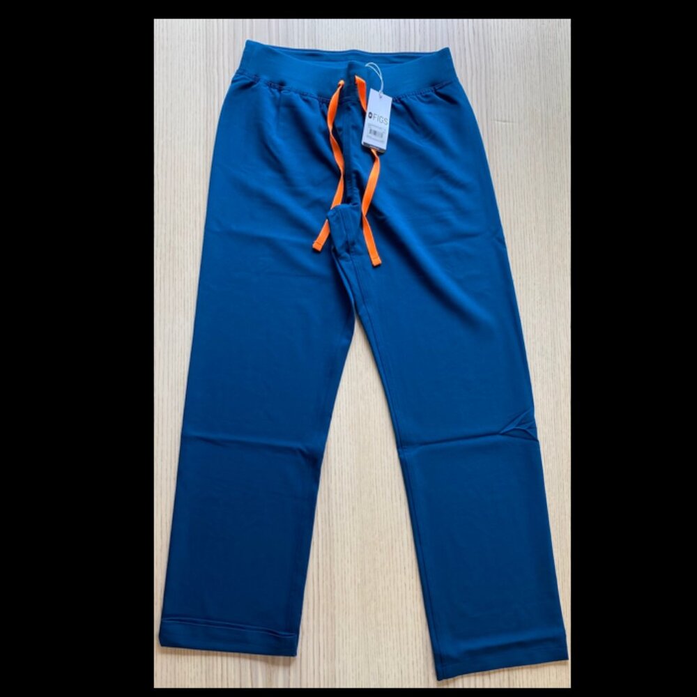 FIGS Livingston basic scrub pants, SMALL Deep Reef- BRAND NEW, NEVER WORN